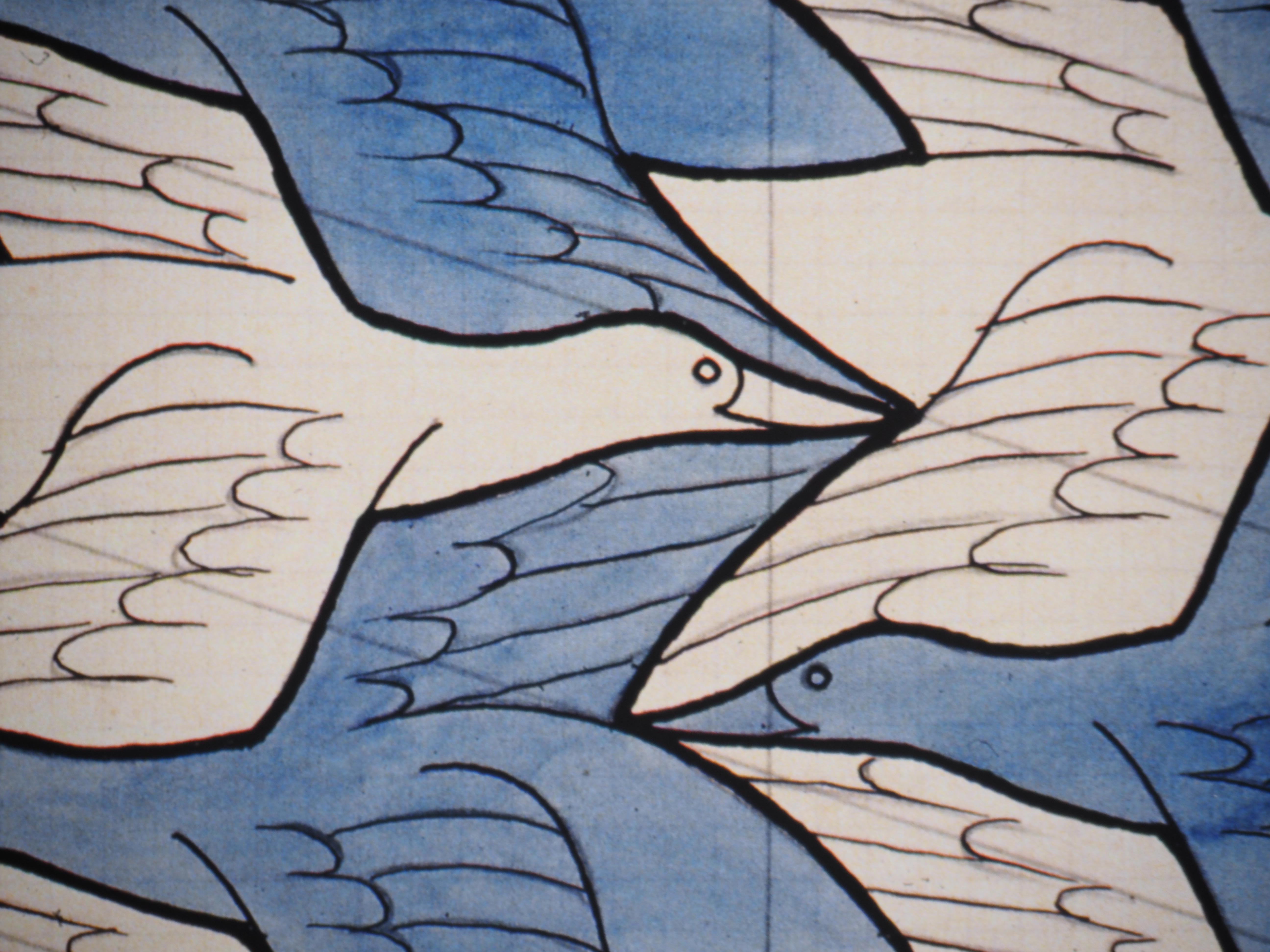 NATURE -  Flight of birds - Facsimile, Ltd /450 For Sale 2