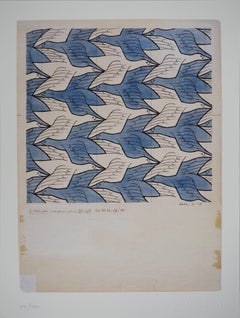 NATURE -  Flight of birds - Facsimile, Ltd /450