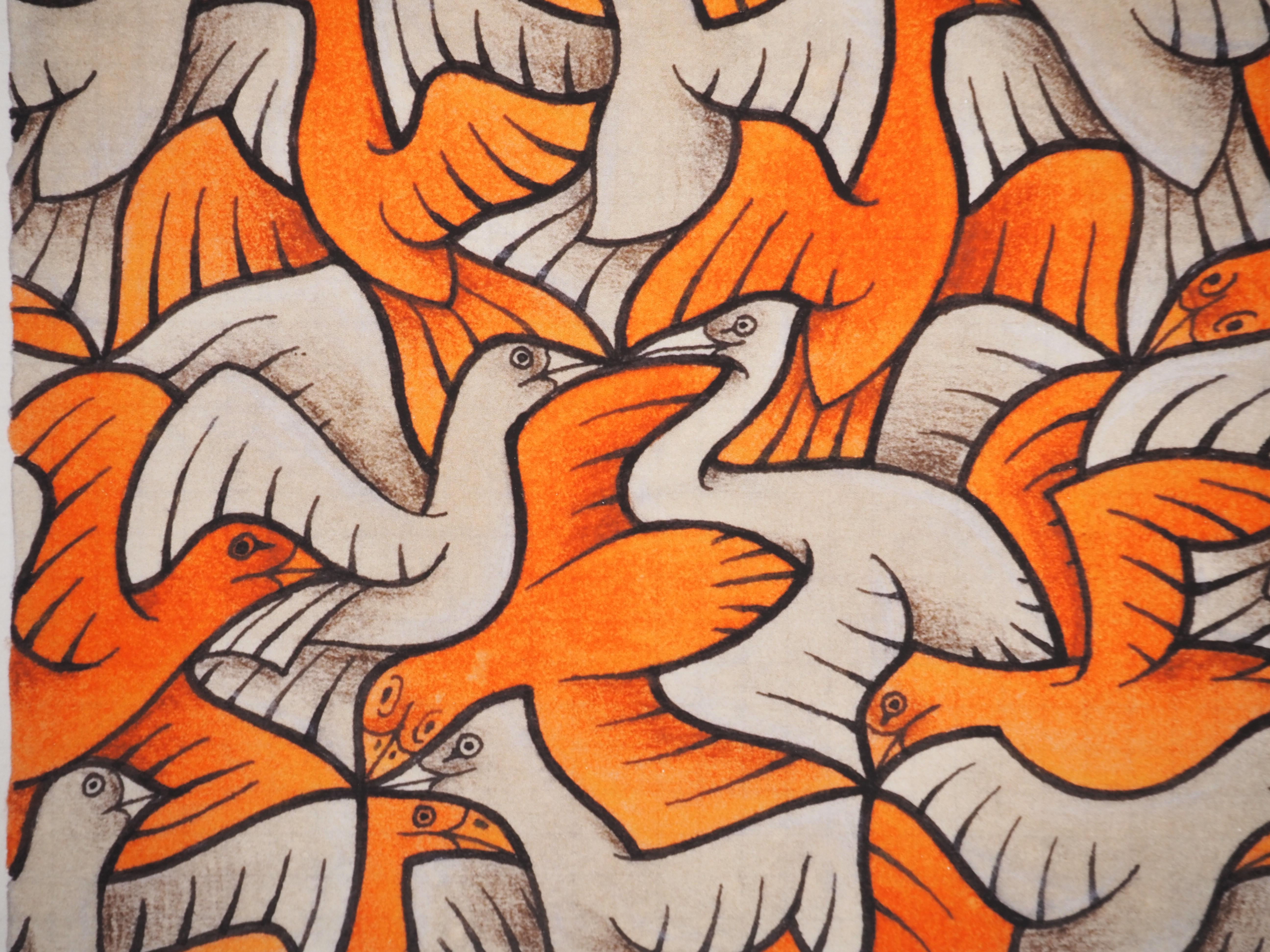 NATURE - Flock of Birds - Facsimile, Ltd /450 For Sale 1