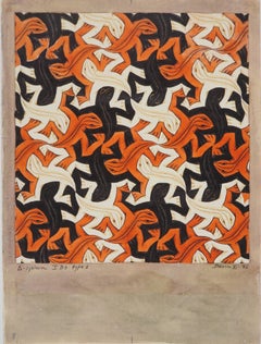 NATURE -  Lucertole intrecciate - Facsimile, Ltd /450