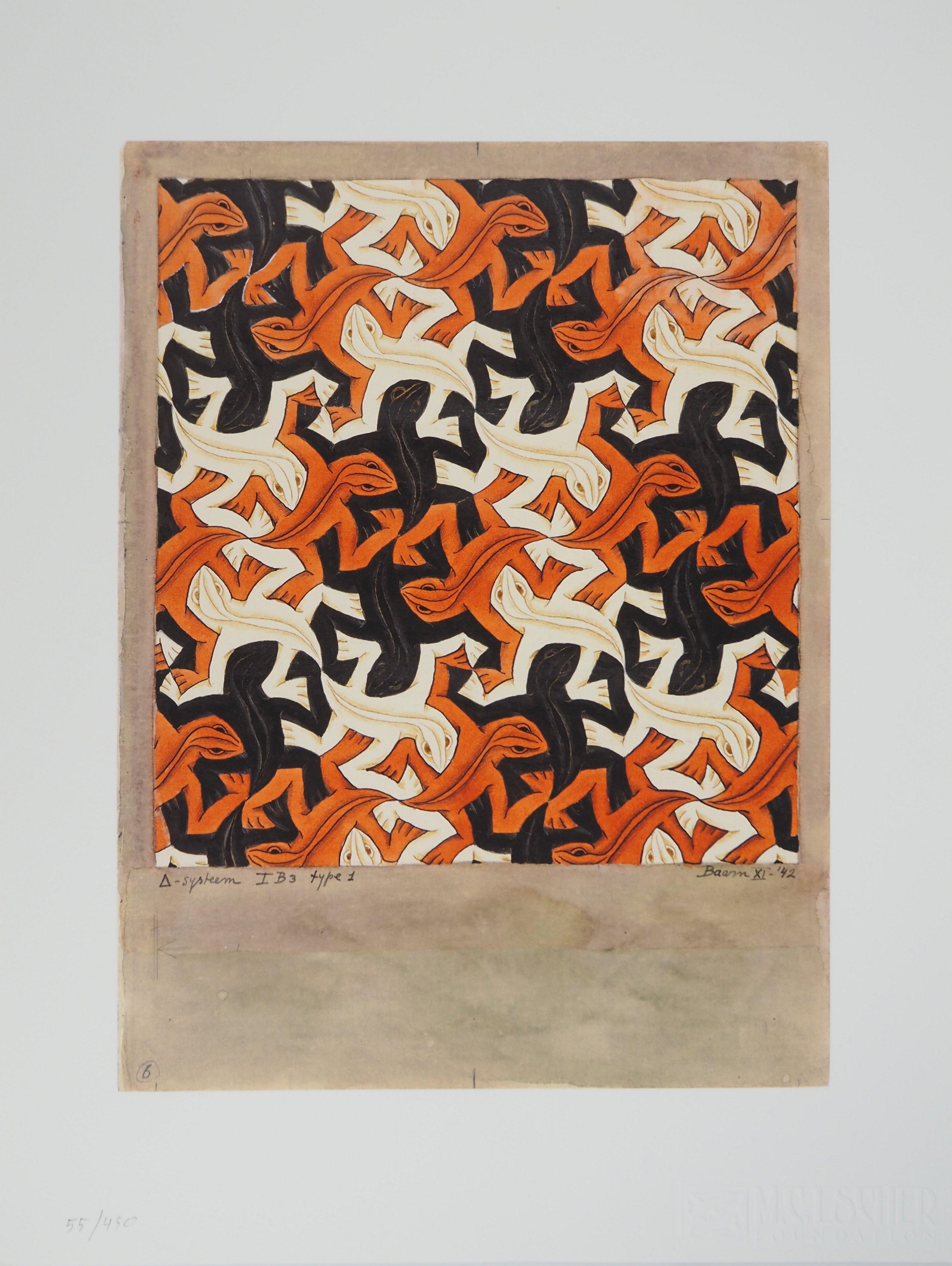 NATURE -  Intertwined Lizards - Facsimile, Ltd /450