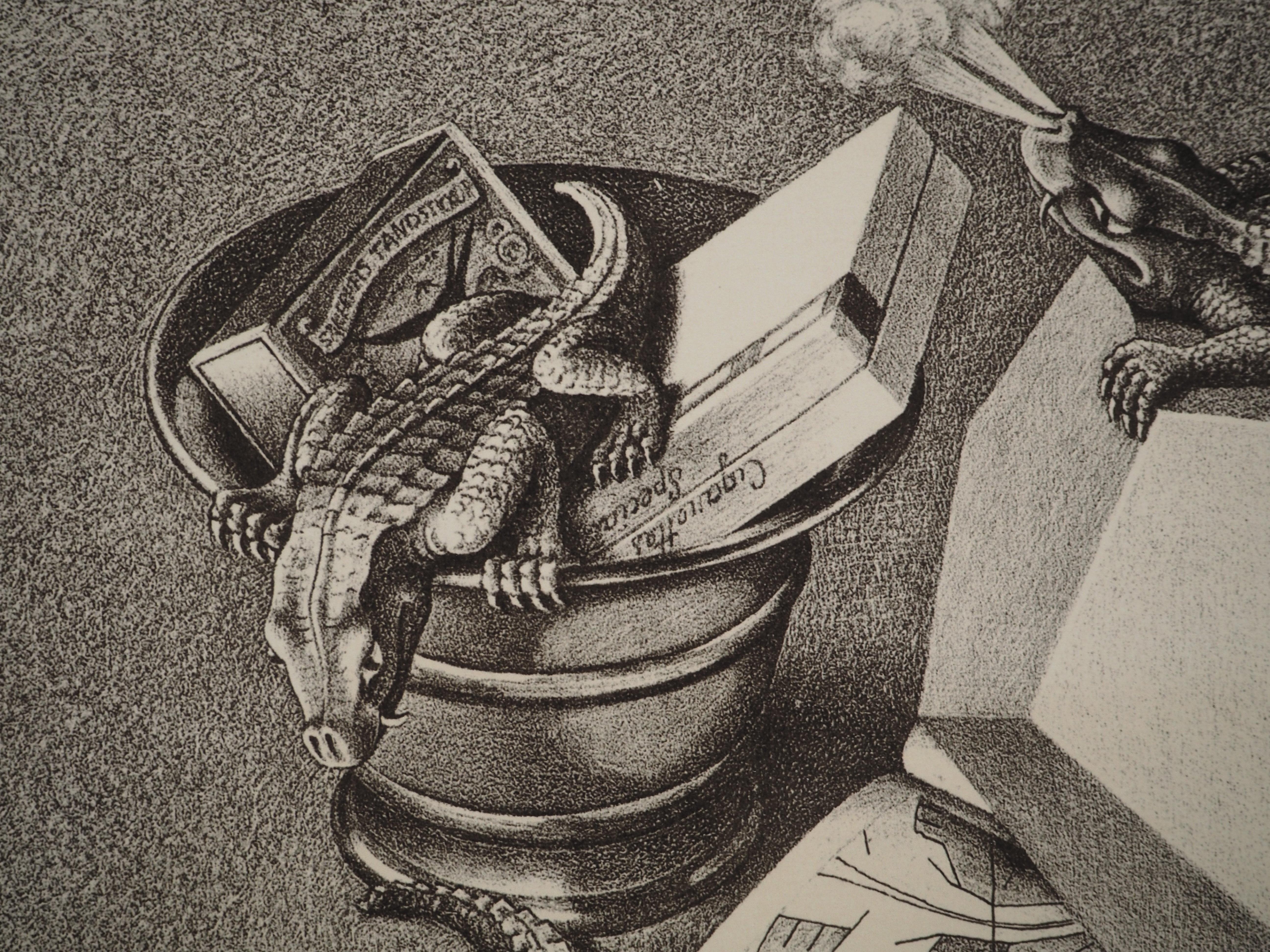 STILL LIFE - Reptiles - Signed Facsimile, Ltd /450 For Sale 6