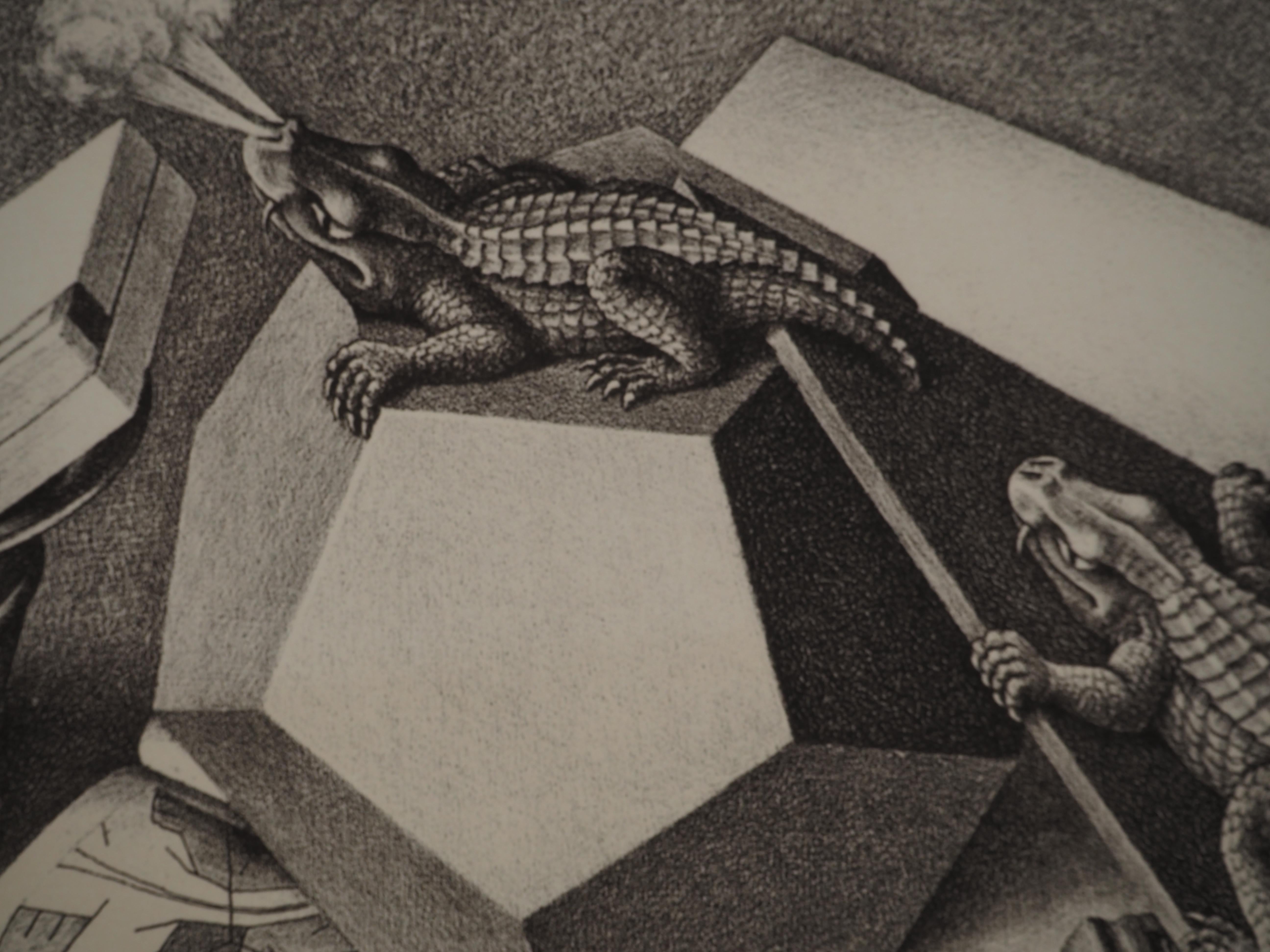 STILL LIFE - Reptiles - Signed Facsimile, Ltd /450 For Sale 7