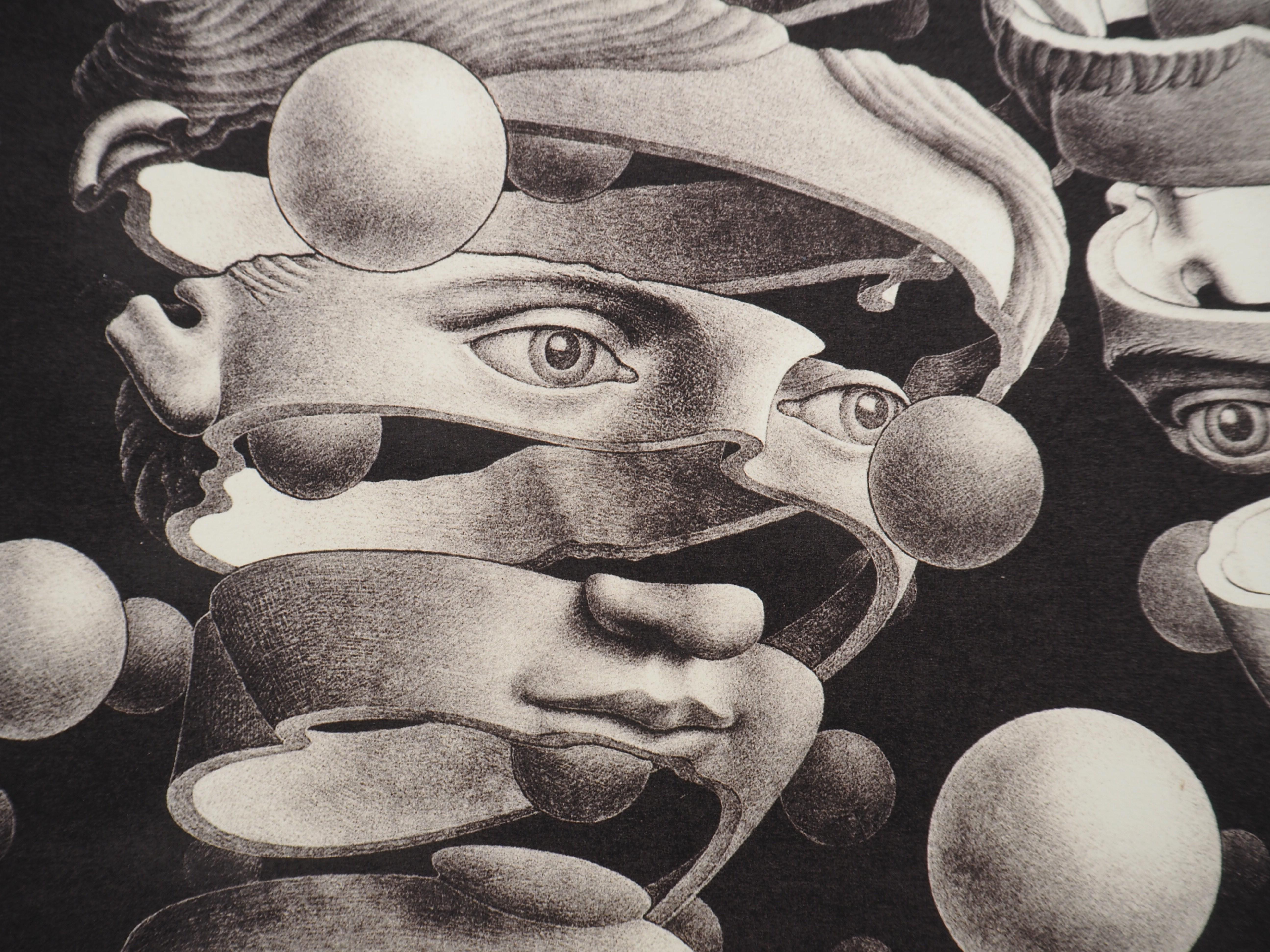 Surrealist Lovers - Signed Facsimile, Ltd /450 For Sale 1