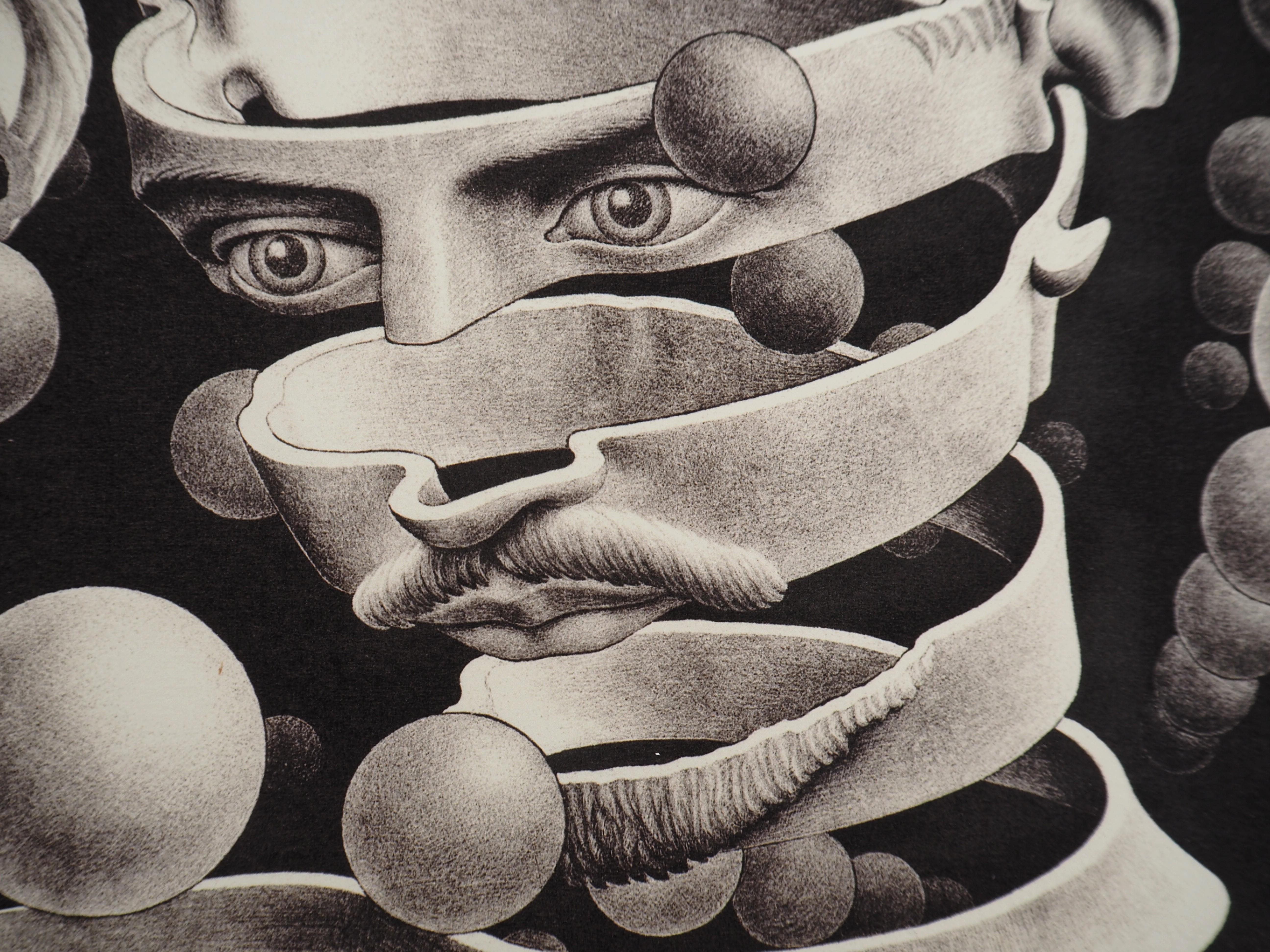 Surrealist Lovers - Signed Facsimile, Ltd /450 For Sale 3