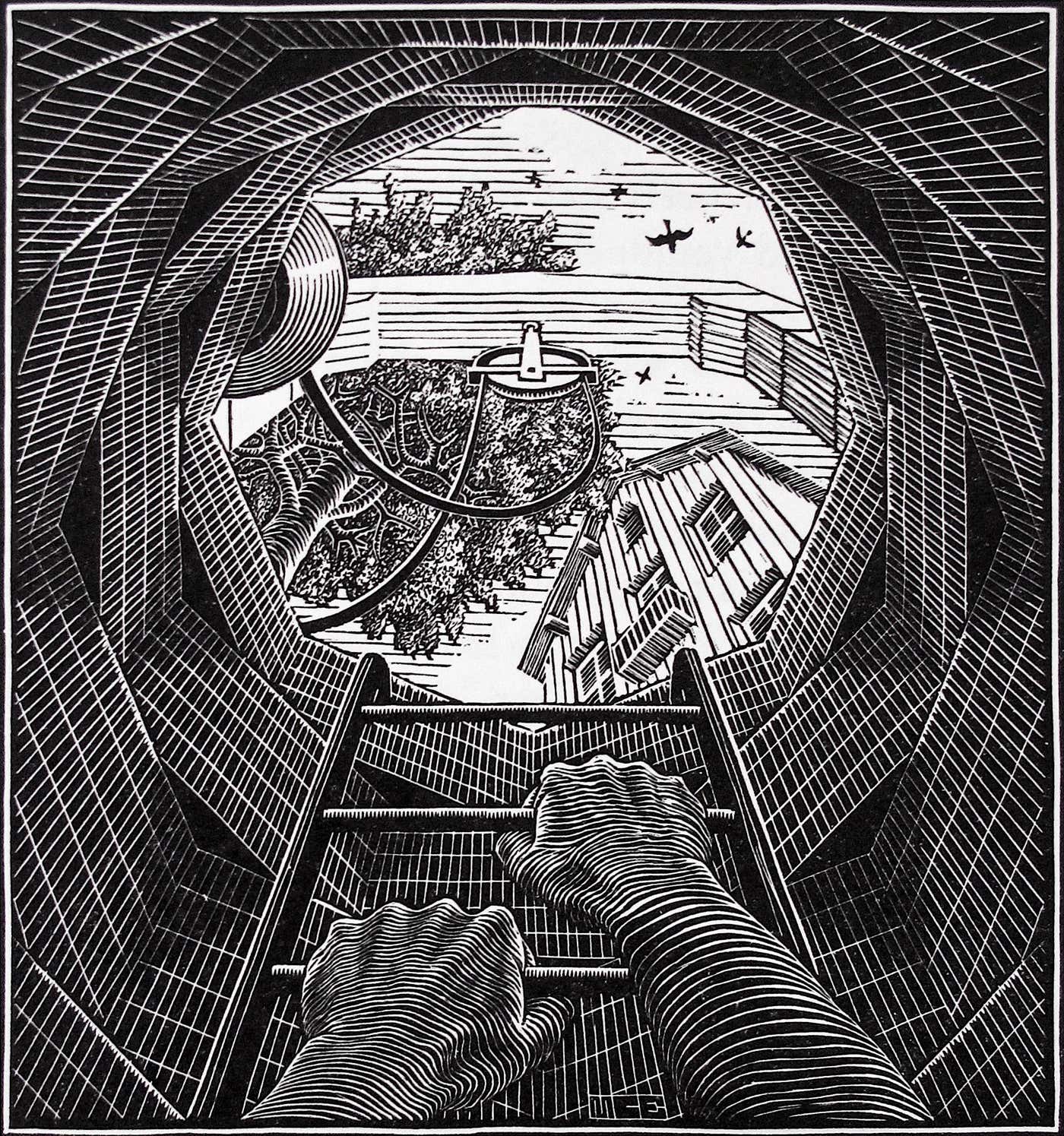 M C Escher Well For Sale At 1stDibs Escher Prints For Sale Mc m-c-escher-well-for-sale-at-1stdibs-escher-prints-for-sale-mc