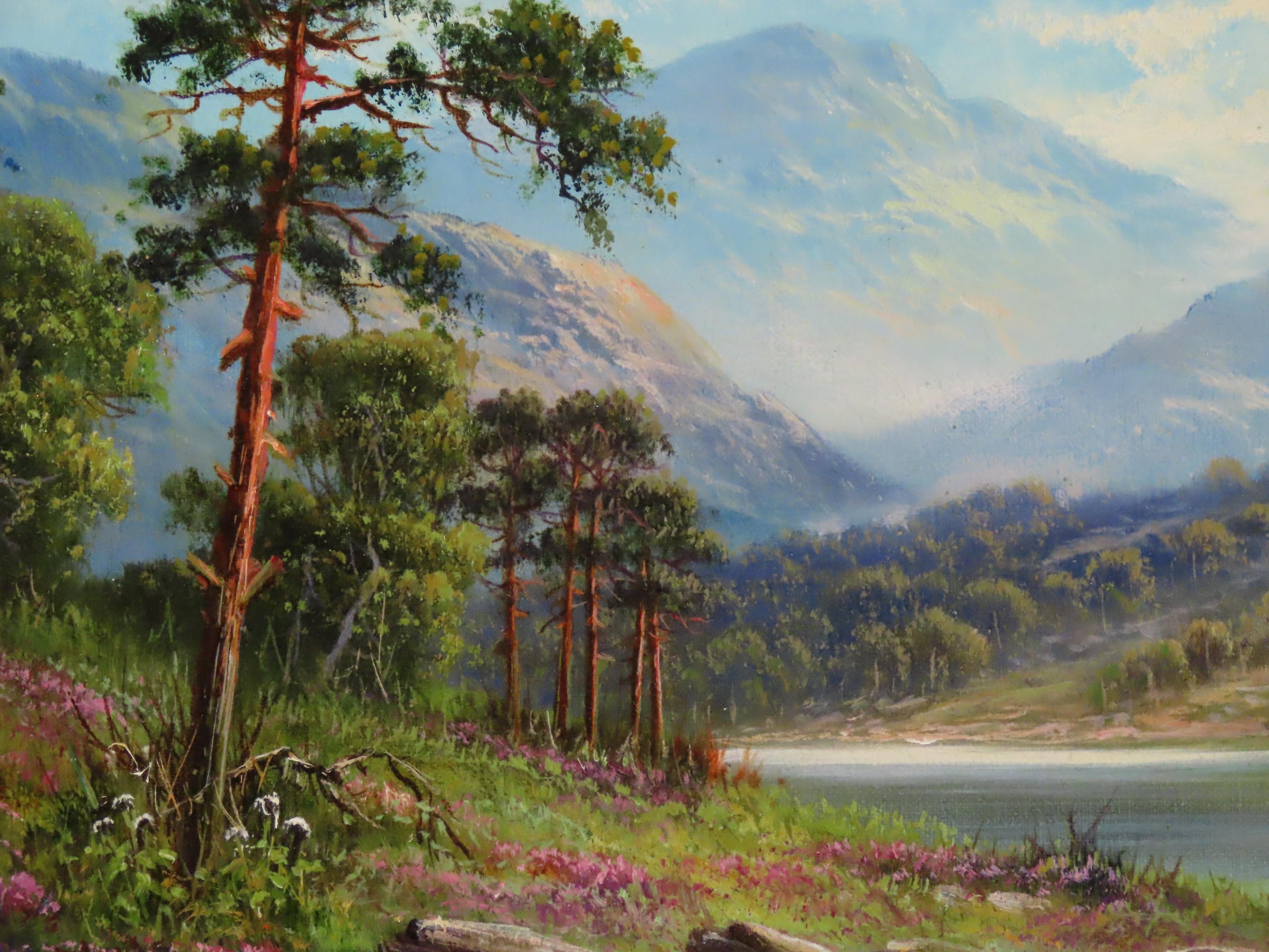 Original Oil on Canvas. M. C. HIDER, 