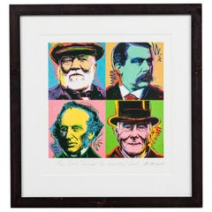 M Chickerella Contemporary American Framed Print