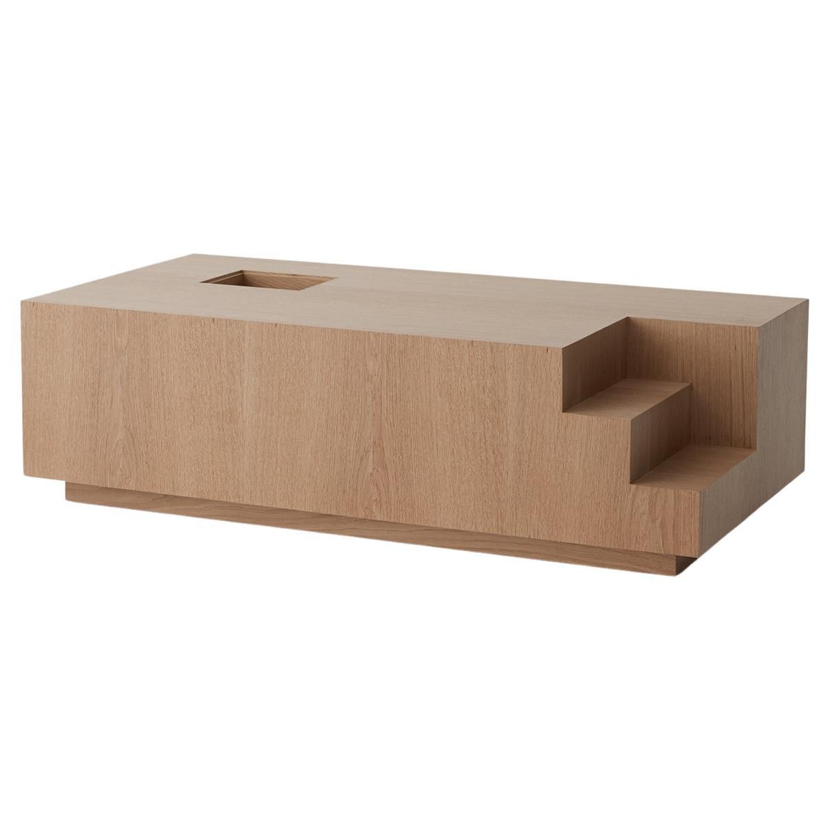 M-Coffee Table by Daniel Boddam, Natural Oak For Sale