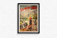 Cartel original de Deville para Chemins de fer d'Orléans Le Mont-Dore Auvergne
