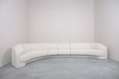 Extraordinary Vintage Post-Modern M. Fillmore Harty Sectional Sofa