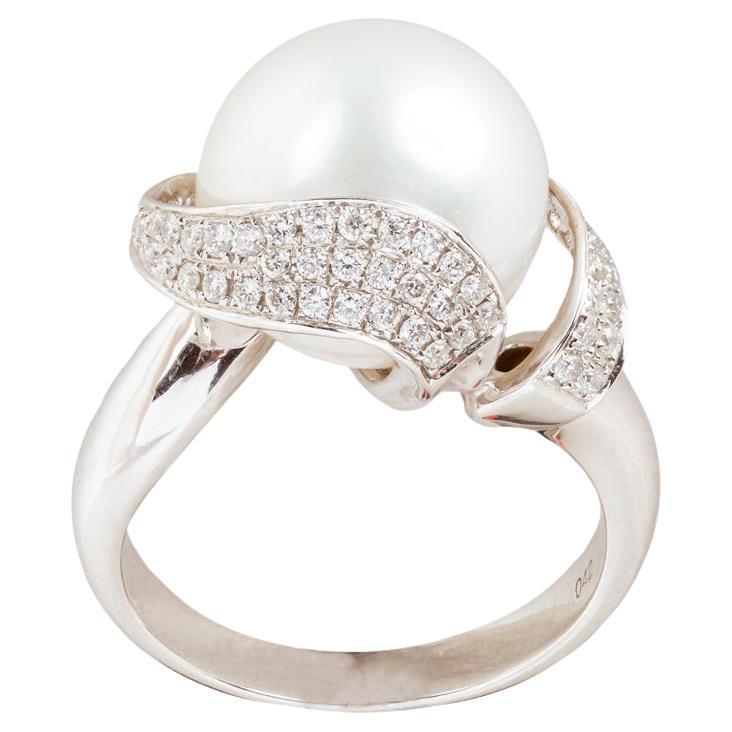 M. Fitaihi Designed Diamond Gold Ring For Sale