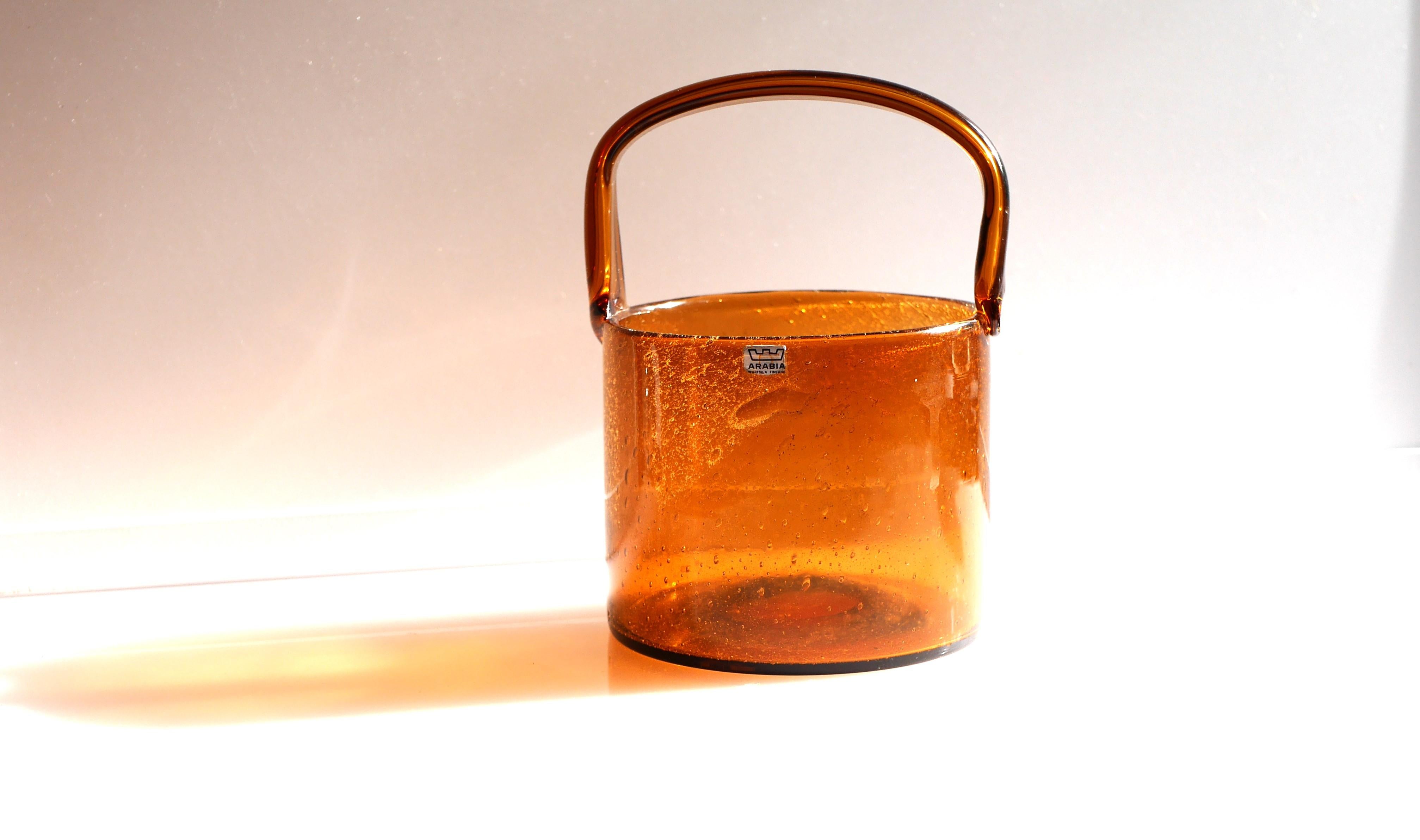 Mid-20th Century Mid-century modern ice-bucket made & signed known as 
