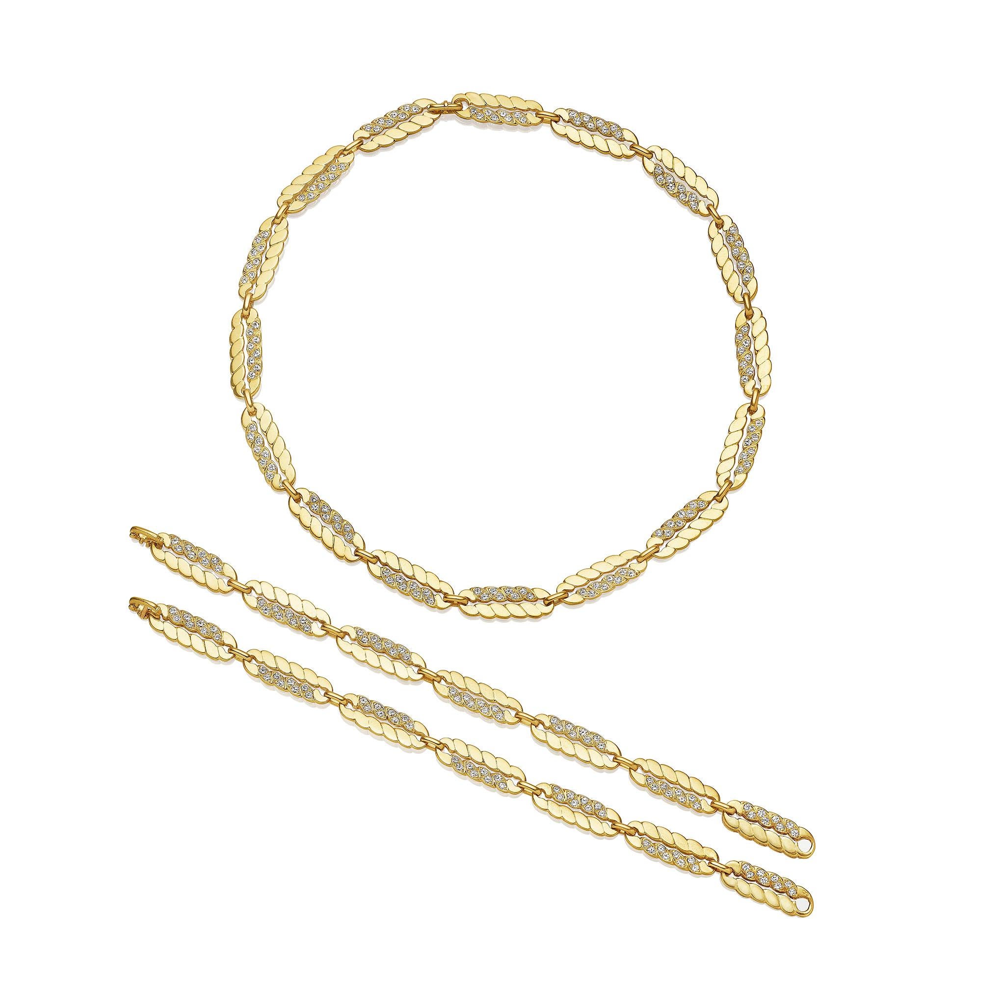 M. Gérard Convertible Link Necklace In Excellent Condition For Sale In New York, NY