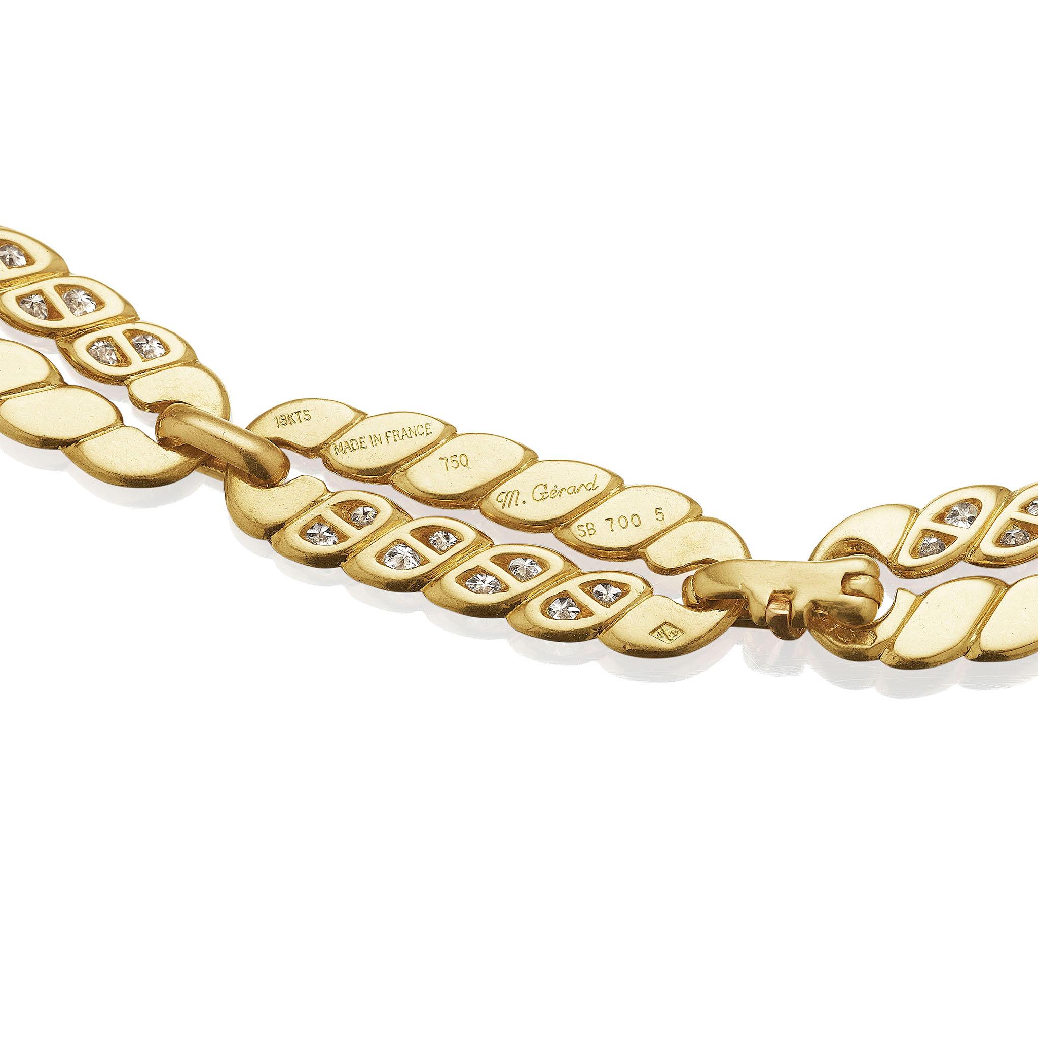 M. Gérard Convertible Link Necklace For Sale 3