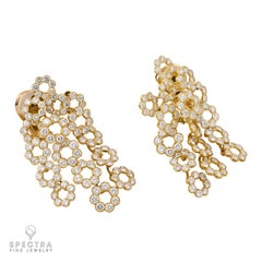 M. Gerard Diamond Chandelier Earrings in 18kt Gold
