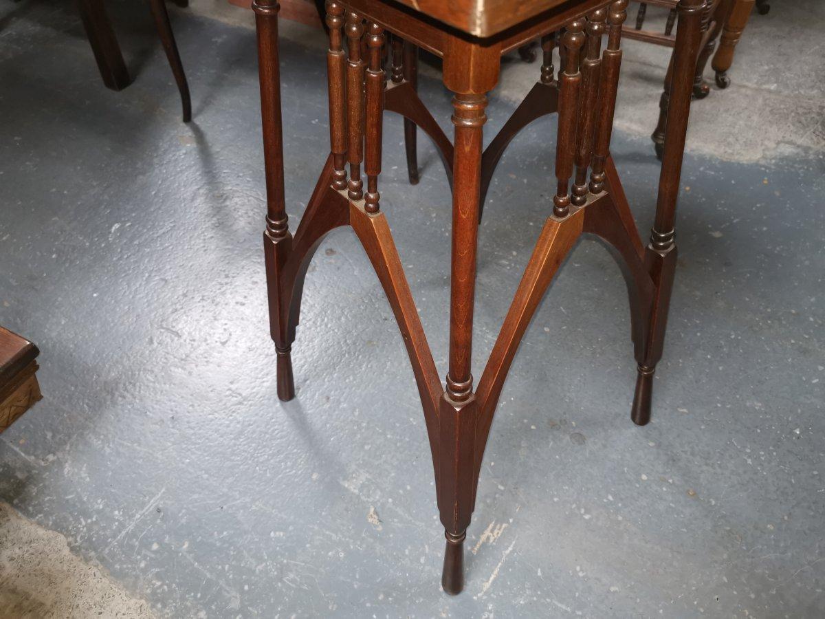 Arts and Crafts  M H Baillie Scott for The Guild Of Handicraft A Rosewood & Mahogany Side Table For Sale