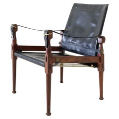 Used M. Hayat & Brothers Pakistani Safari Chair. 1970s