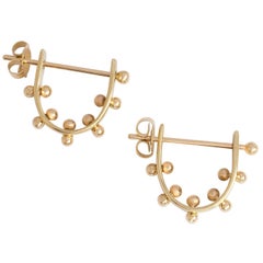 M. Hisae Ear Hugger Hoop Earrings