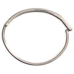 M. Hisae Sculptural Hinged Bangle Bracelet