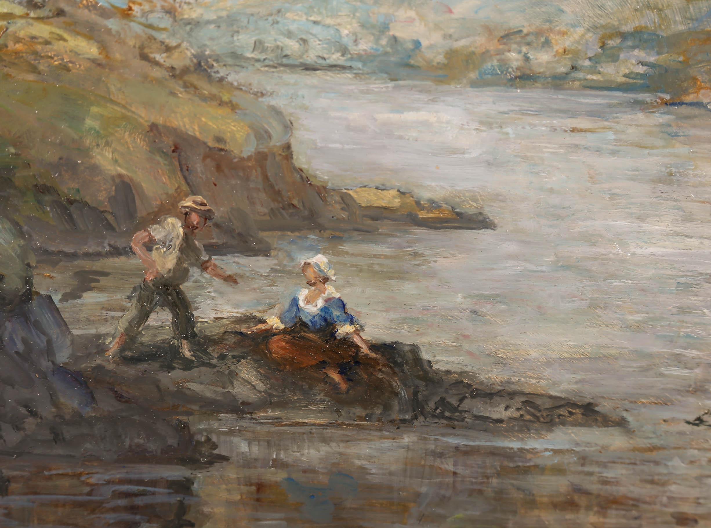 M.J. Rendell (1896-1980) - Olio del XX secolo, Lungo il fiume 2