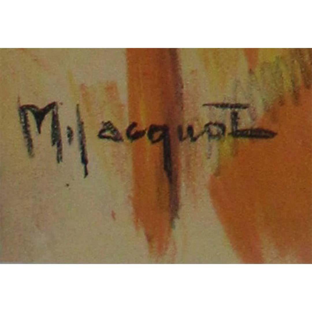 This luminous and optimistic 1933 original lithographic poster by M. Jacquot was For Sale 2