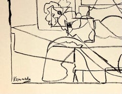 Maria Kennedy, (Interior) made for the American Abstract Artists portfolio, 1937