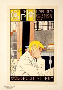 Cartel original de Maitres de L'Affiche PL 76 Geo P. Humphrey Libros de M L Stowell
