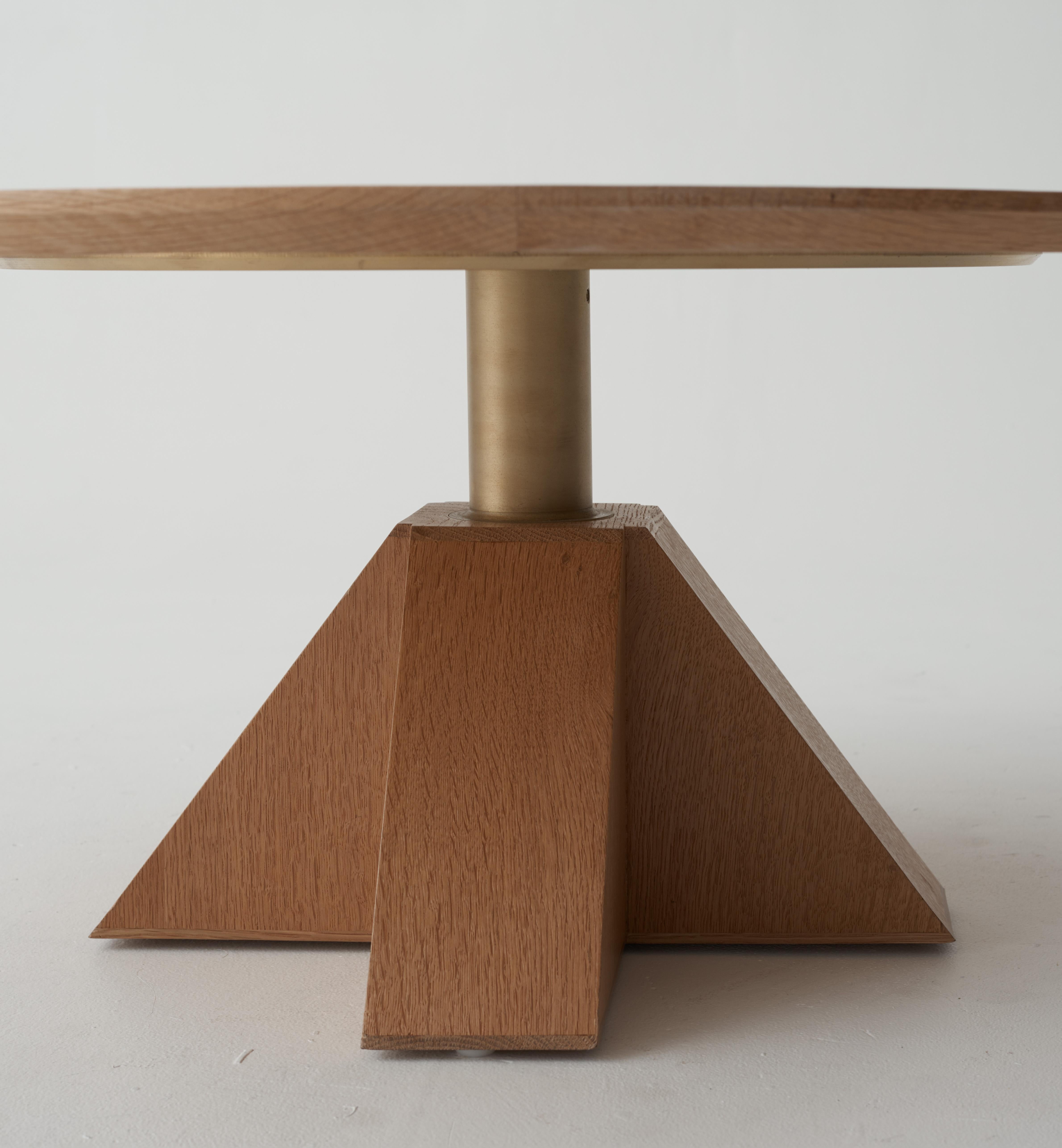 Australian M-Low Coffee Table by Daniel Boddam, Natural Oak For Sale