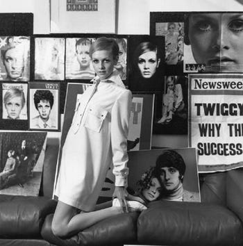 Twiggy, 1969, by M McKeown
