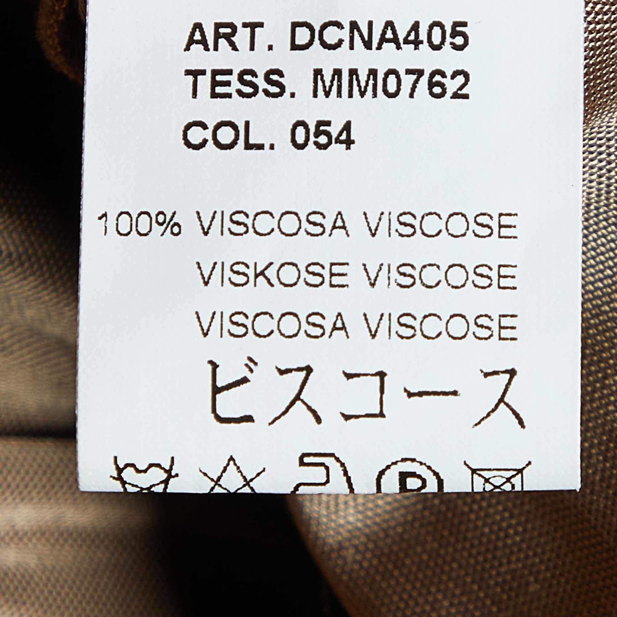 M Missoni Beige Jersey Tiered Short Dress M 1