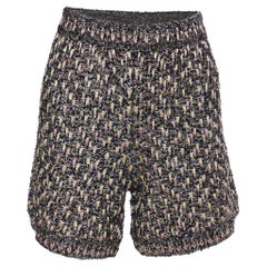 M Missoni Black Lurex Knit Shorts M