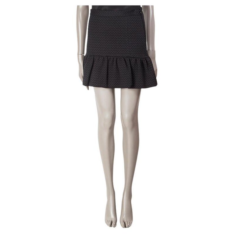 Manon - Milano Stitch, Black Flared Trumpet Skirt