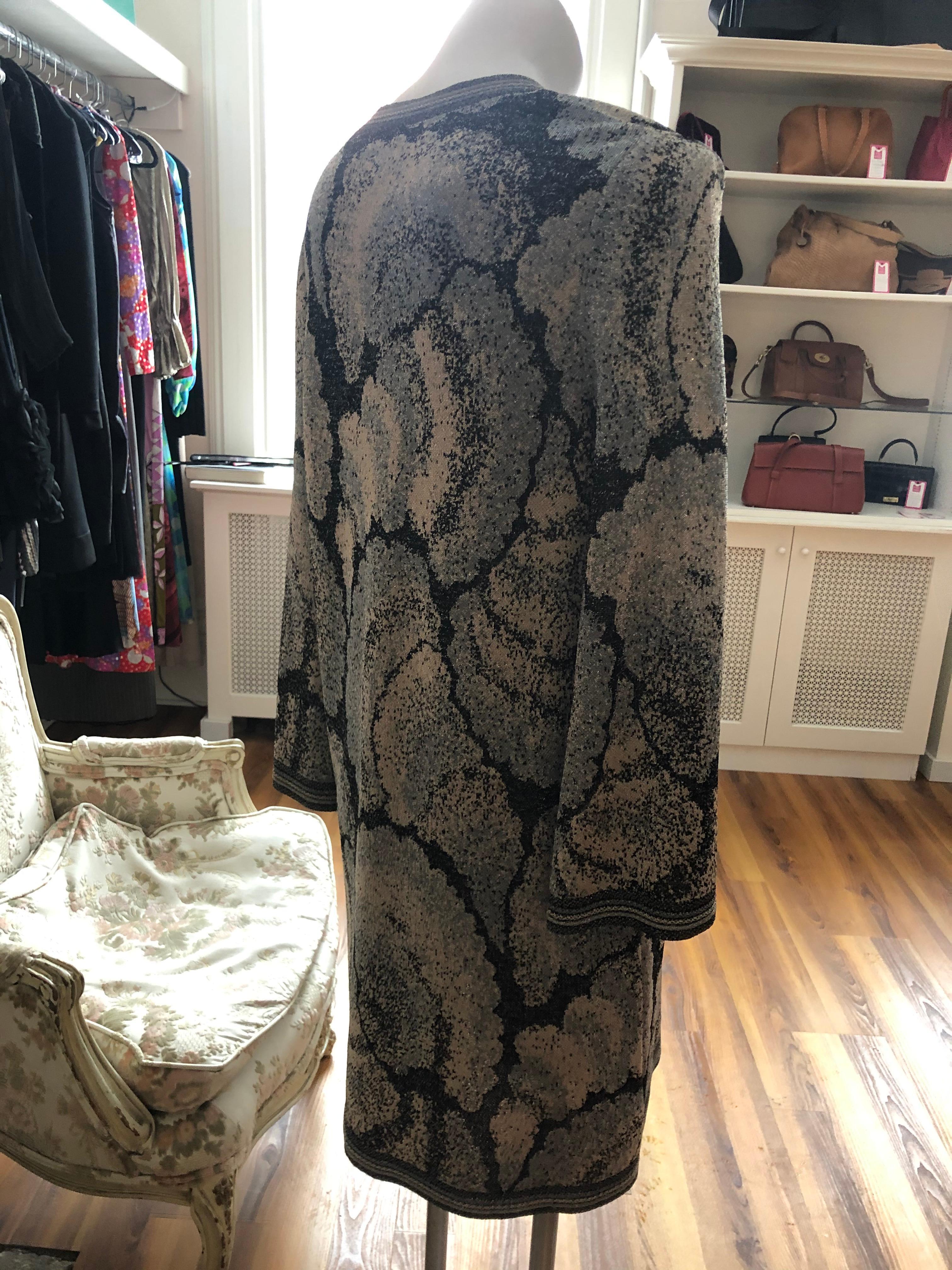 M. Missoni Lurex Tunic/Mini 46 Itl In Good Condition In Port Hope, ON