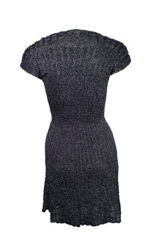 M Missoni, Metallic lurex stretch dress