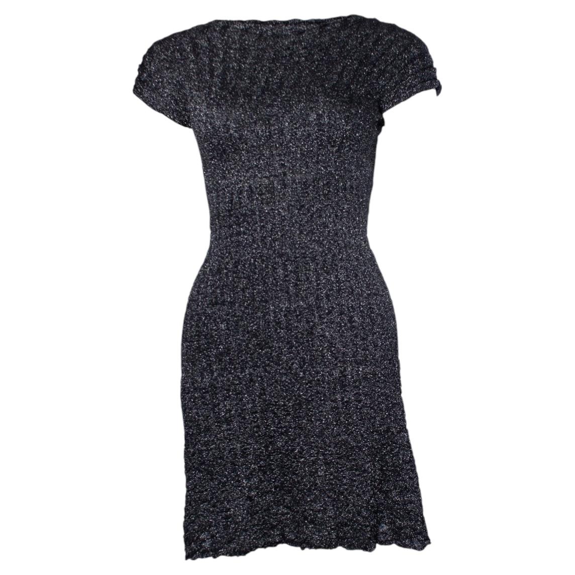 M Missoni, Metallic lurex stretch dress