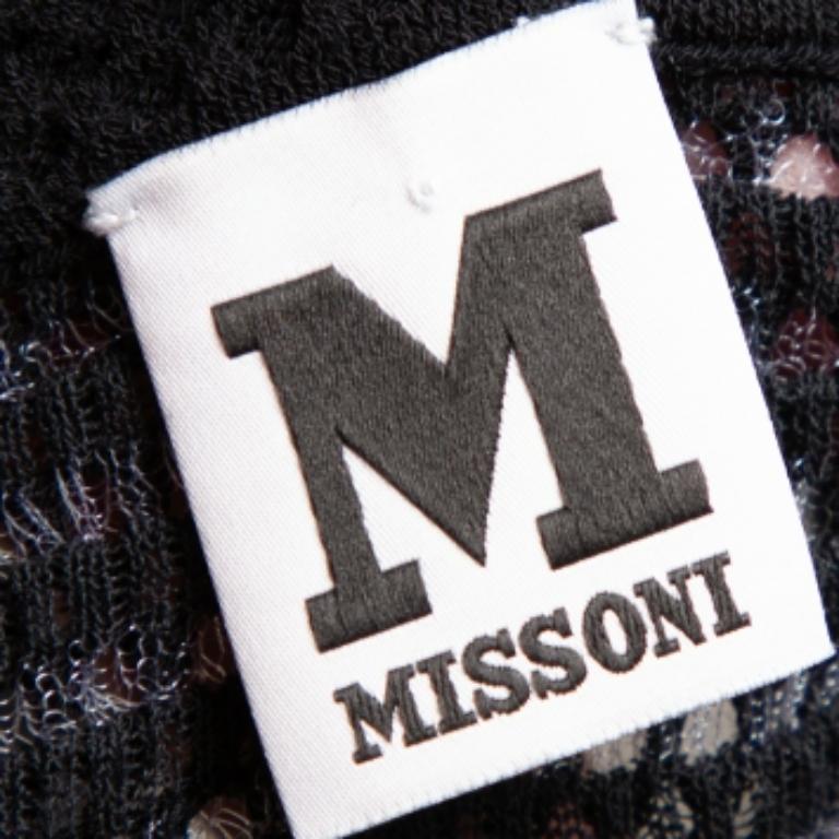 De las mujeres Top sin mangas de punto monocromo M Missoni S en venta