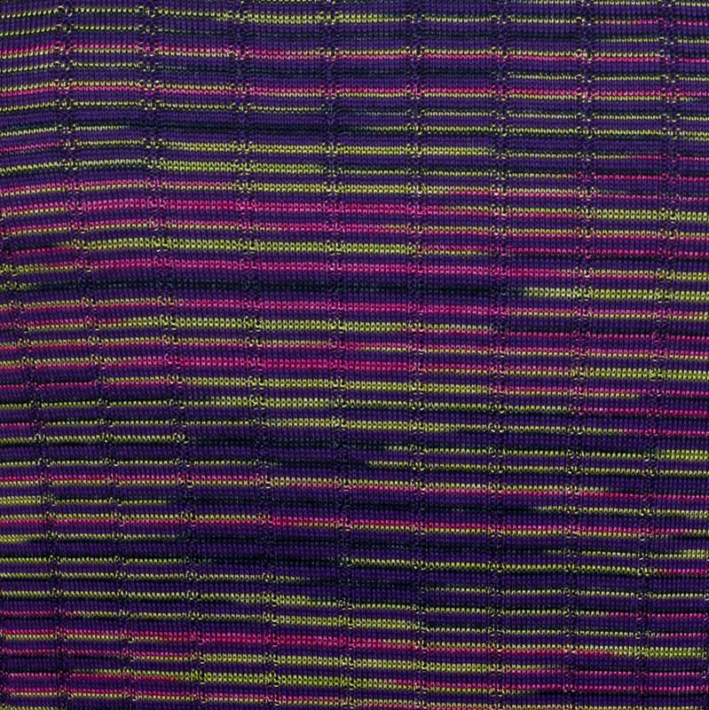 M Missoni Multicolor Knit Contrast Trim Sleeveless Tank Top M In Fair Condition In Dubai, Al Qouz 2
