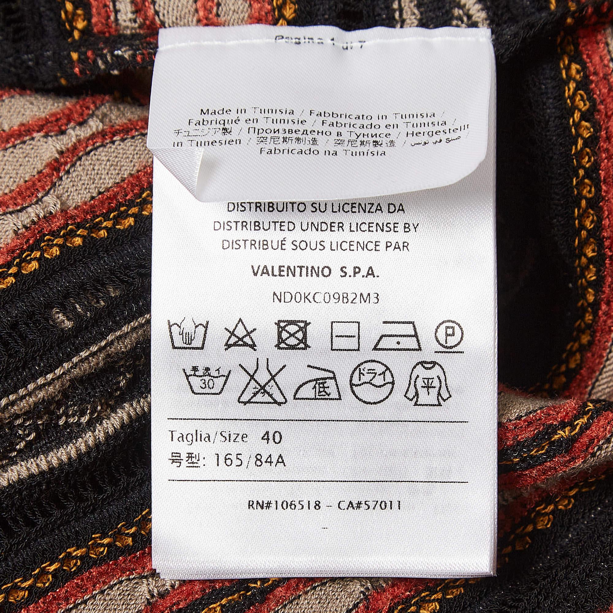 Donna M Missoni Top in maglia a fantasia multicolore S.I.M. in vendita