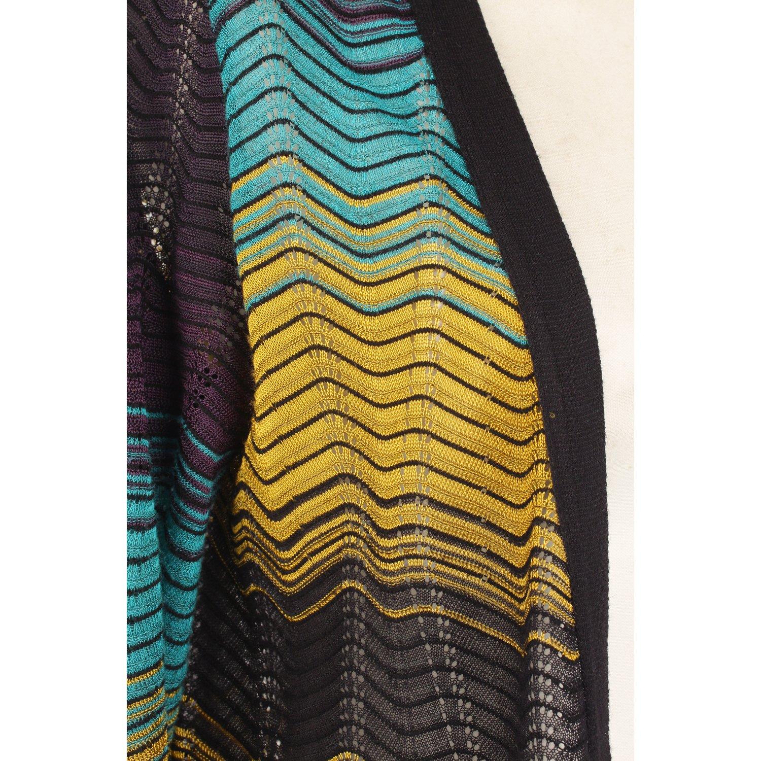 M Missoni Open Front Cardigan Size 40 1