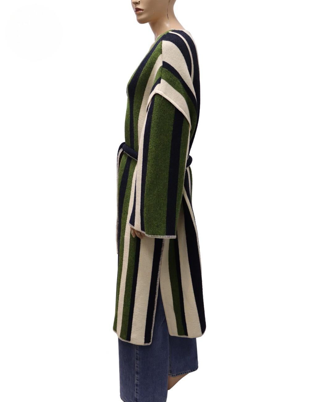 M Missoni oversized striped coat size L For Sale 1