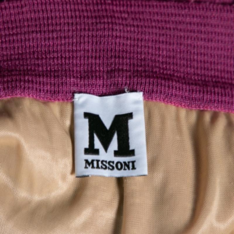 M Missoni Maxifalda de punto morada M en Bueno estado para la venta en Dubai, Al Qouz 2