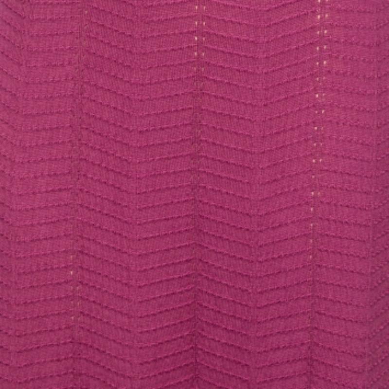 M Missoni Maxifalda de punto morada M en venta 4