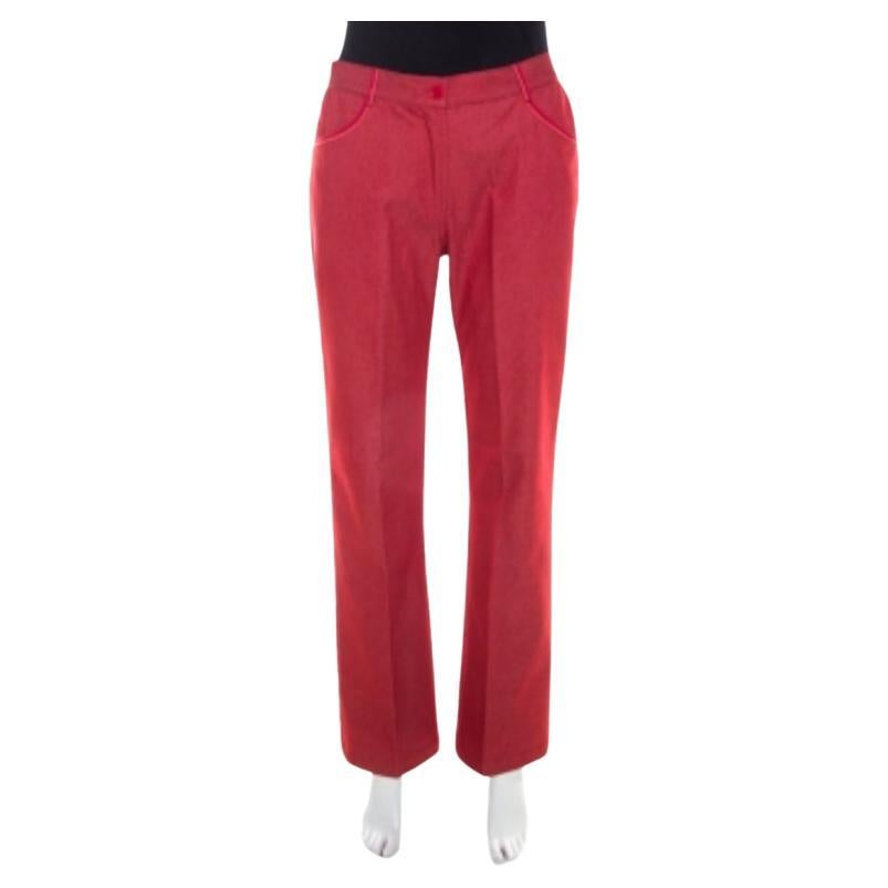M Missoni Redly Jeans in cotone denim a gamba larga M. I. in vendita