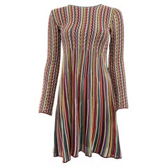 M Missoni Women's Long Sleeve Midi Dress