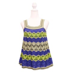 M Missoni Zig Zag Top Taglia EU 34