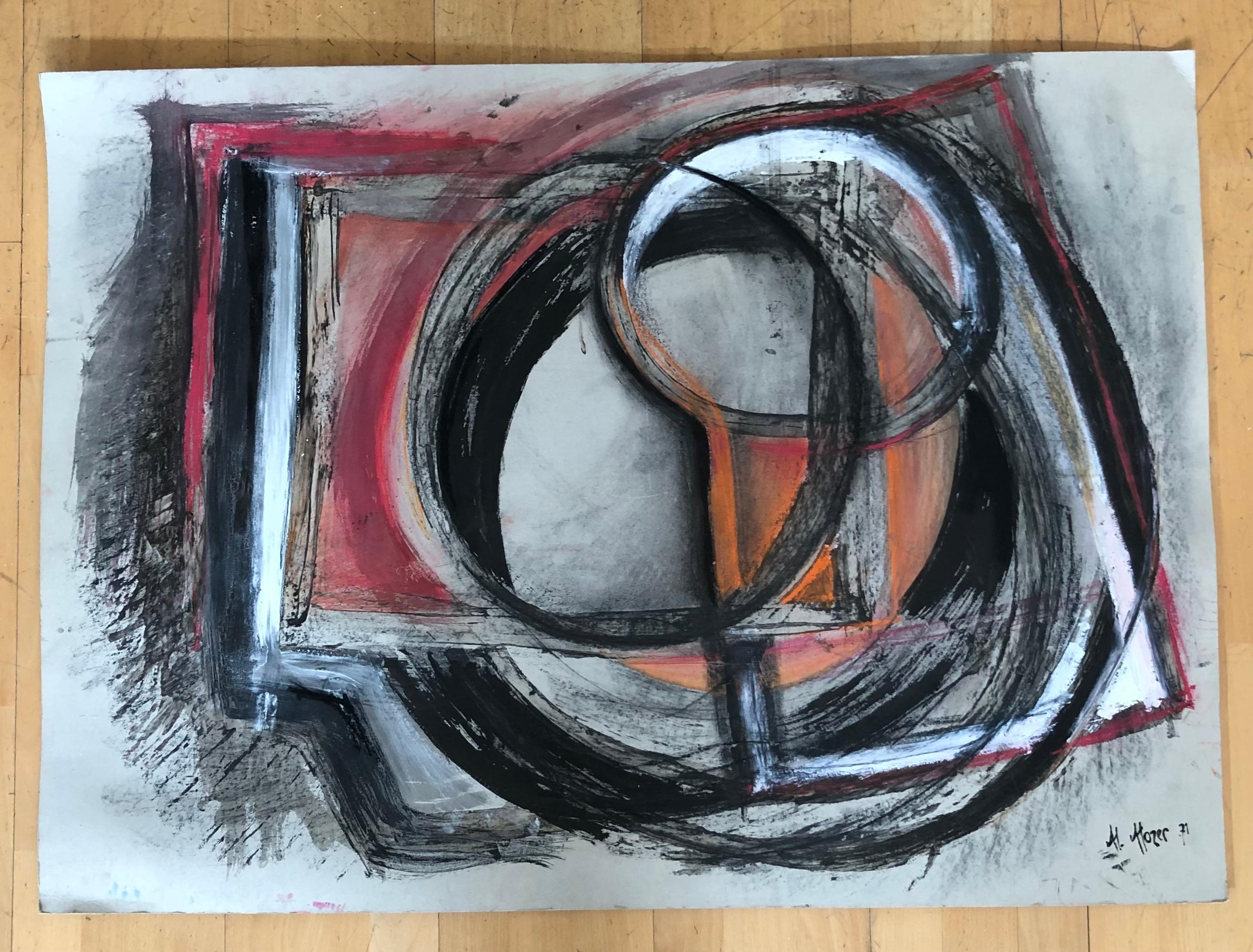 Astrazione geometrica - Painting di M. Mozer