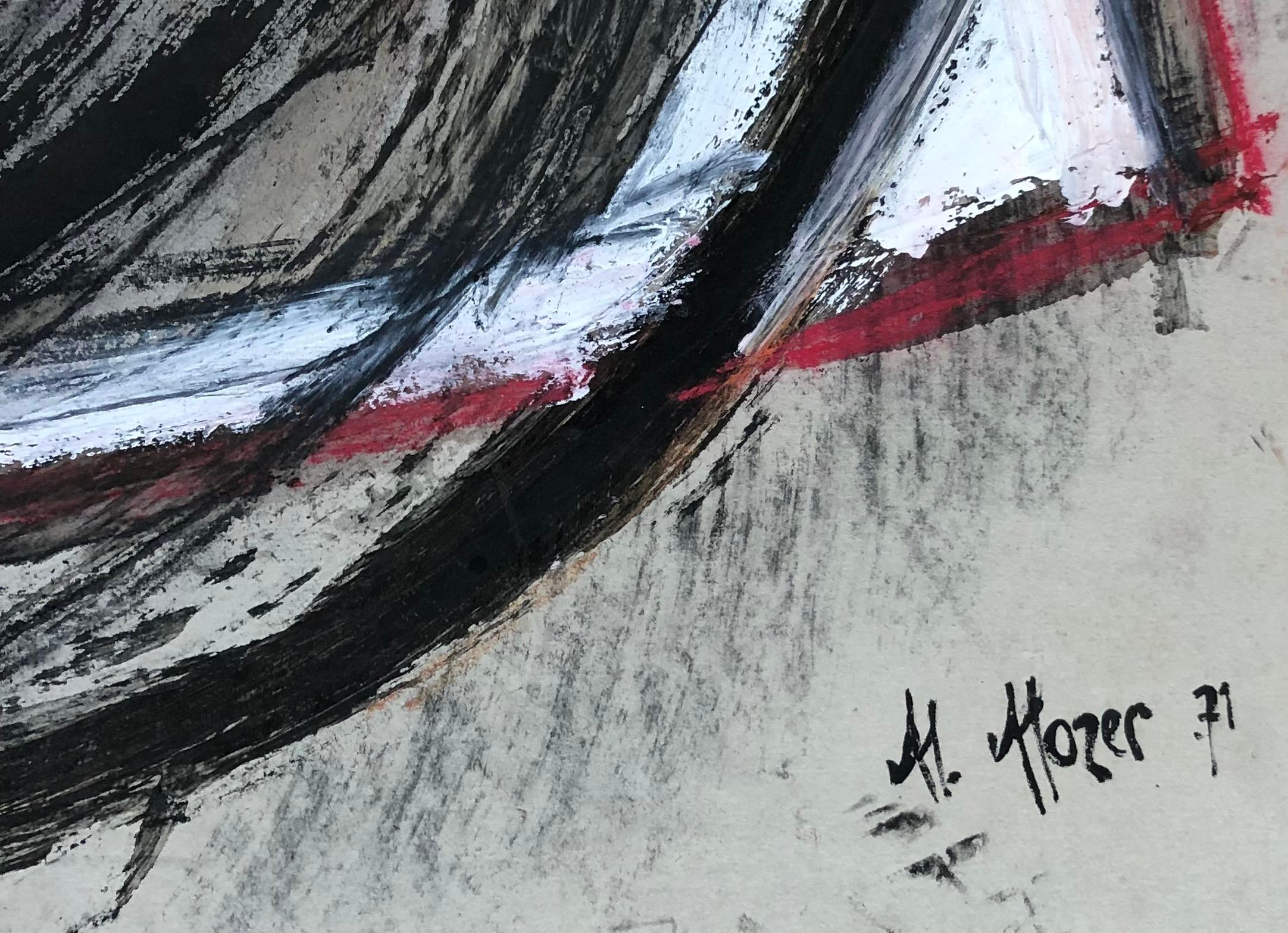 Astrazione geometrica - Painting Astratto di M. Mozer