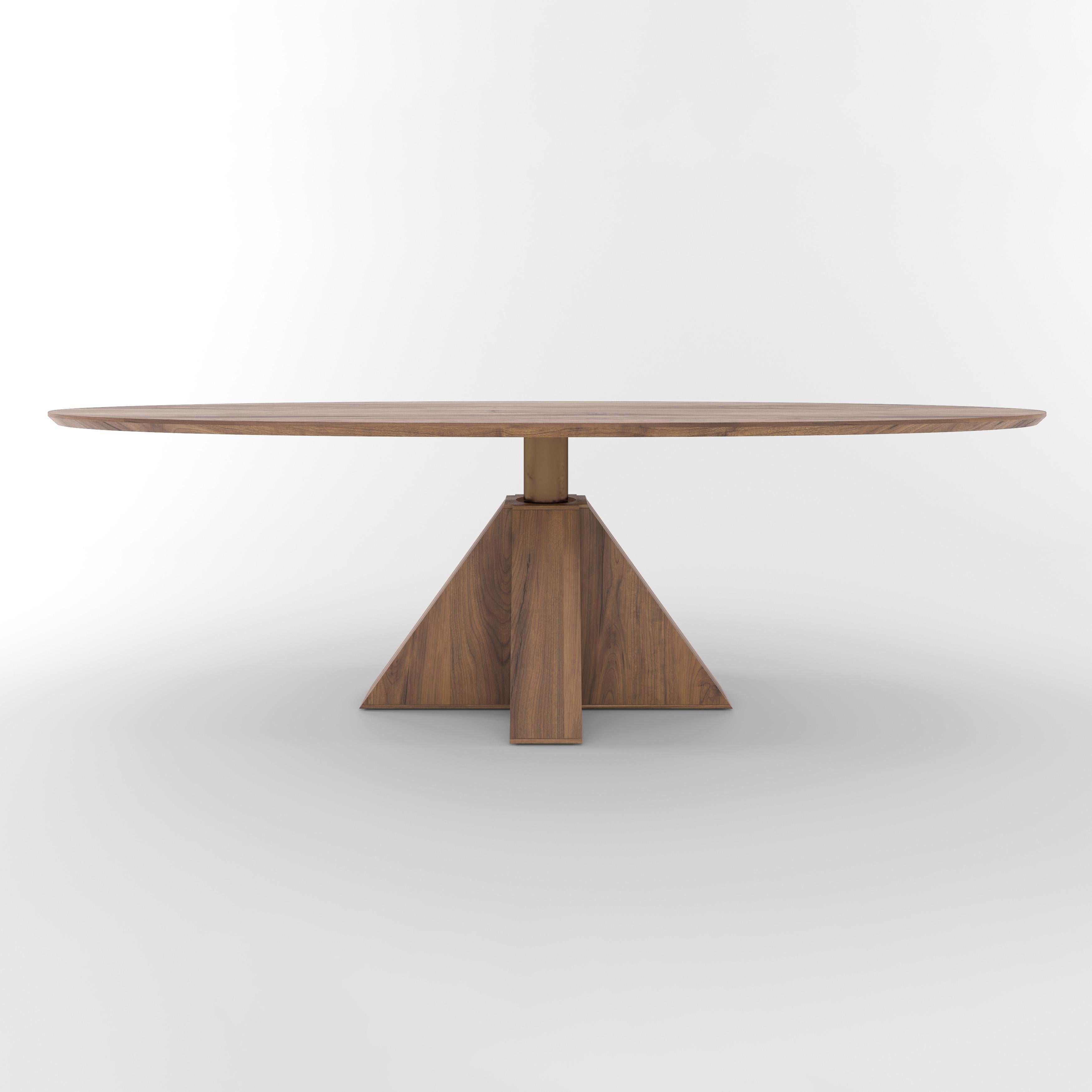 Ovaler M-Oval-Tisch von Daniel Boddam, 60