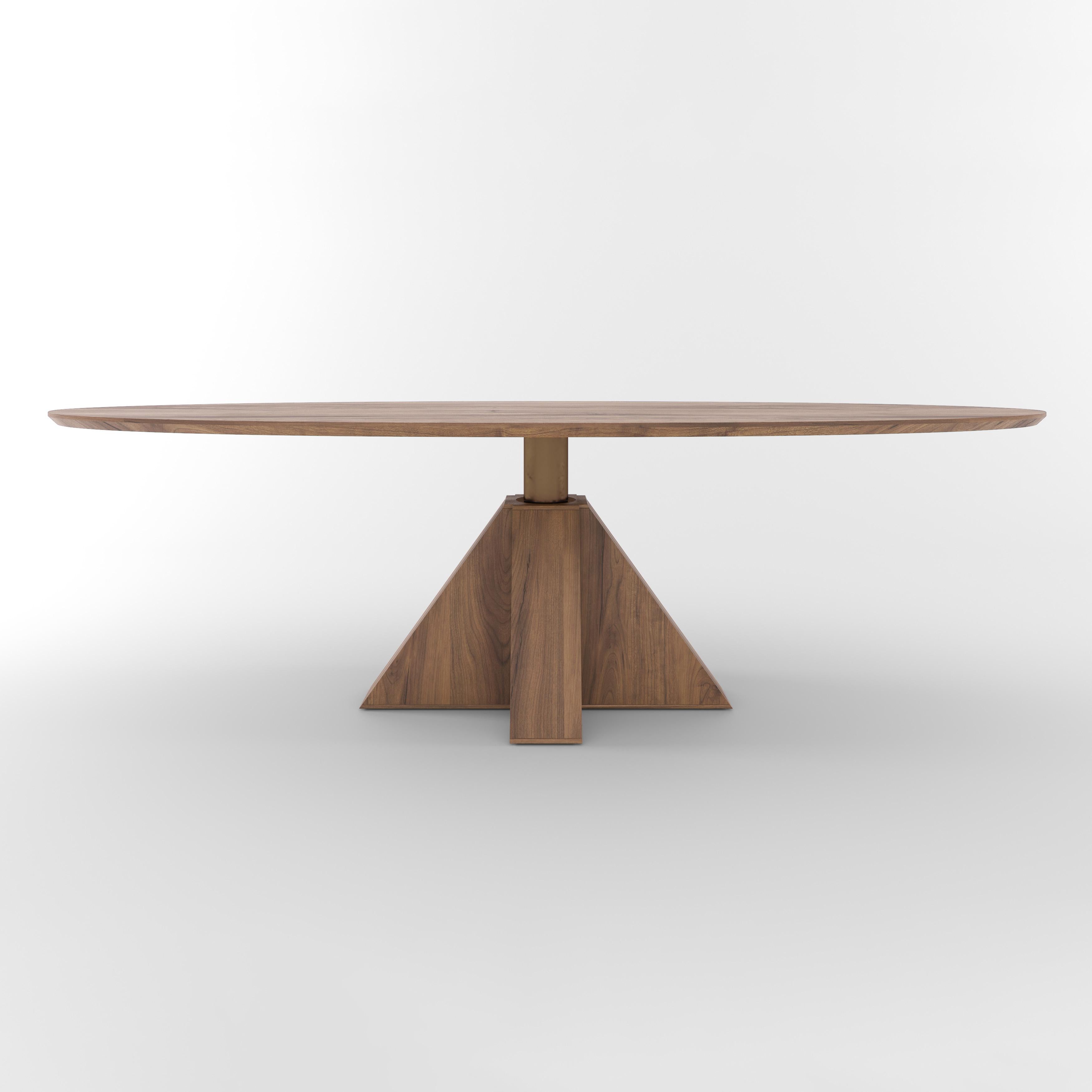 Australian M-Oval Table by Daniel Boddam, 60